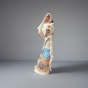 Hawthorne Village The Ebony Elegance Nativity Loving Mary and Baby Jesus 2009